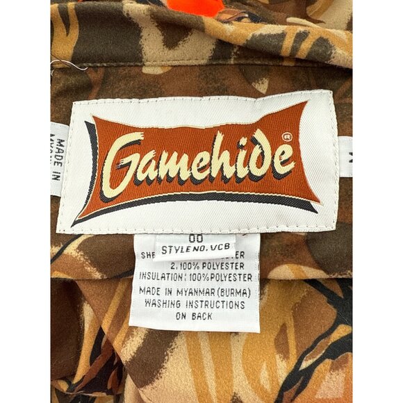 Gamehide Mens Camouflage Hunting Vest Size 2X Polyester Insulation Reversible De - Picture 6 of 10